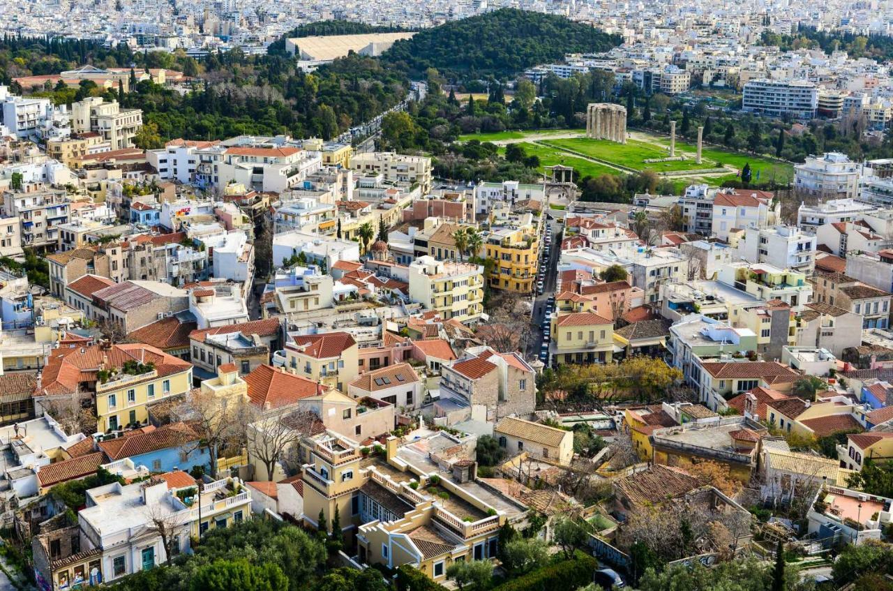 Appartamento Acropolis Area 5 Minutes To The Museum And Metro Atene Esterno foto