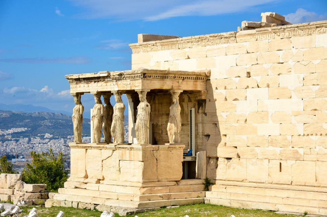 Appartamento Acropolis Area 5 Minutes To The Museum And Metro Atene Esterno foto