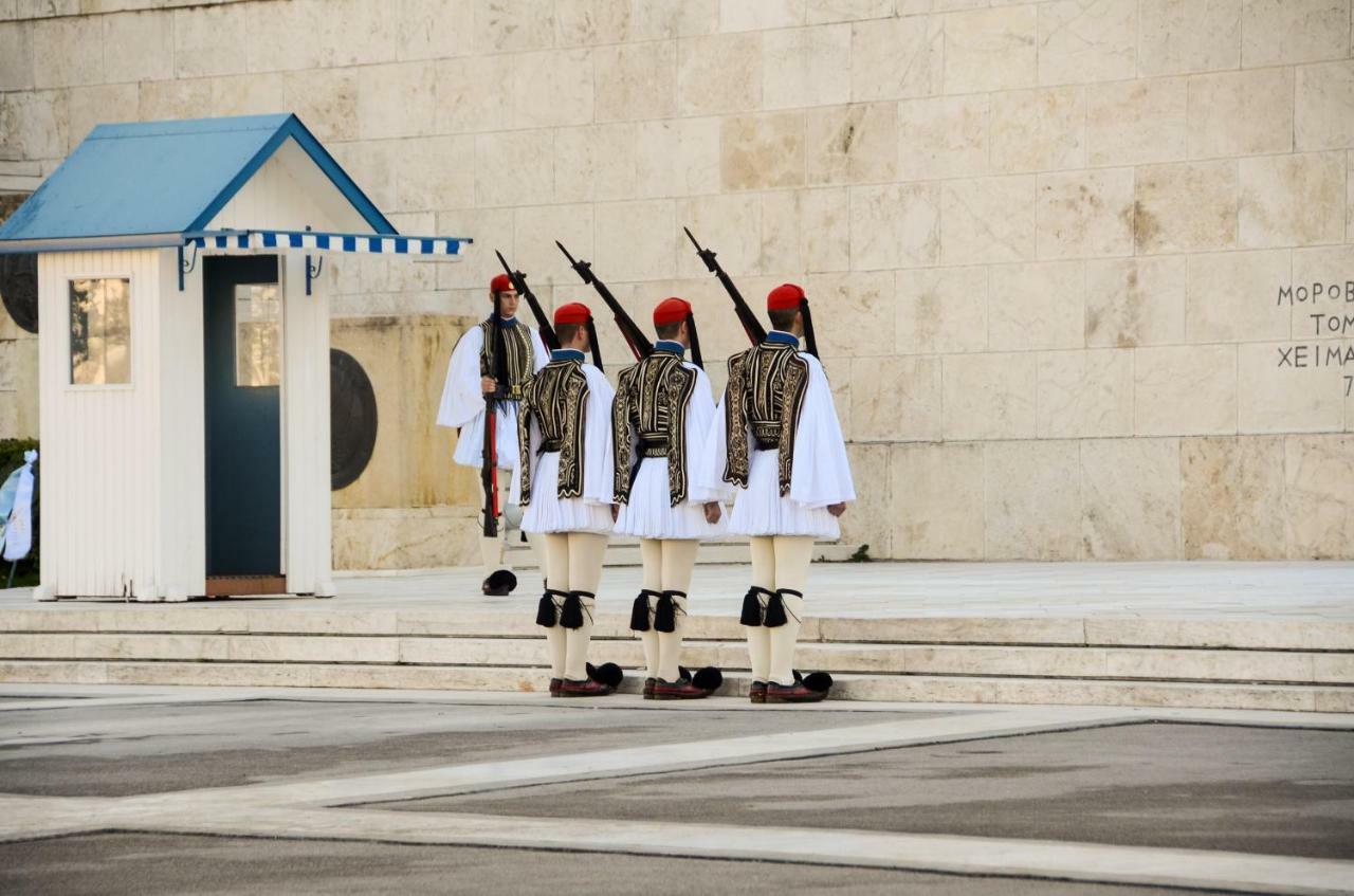 Appartamento Acropolis Area 5 Minutes To The Museum And Metro Atene Esterno foto