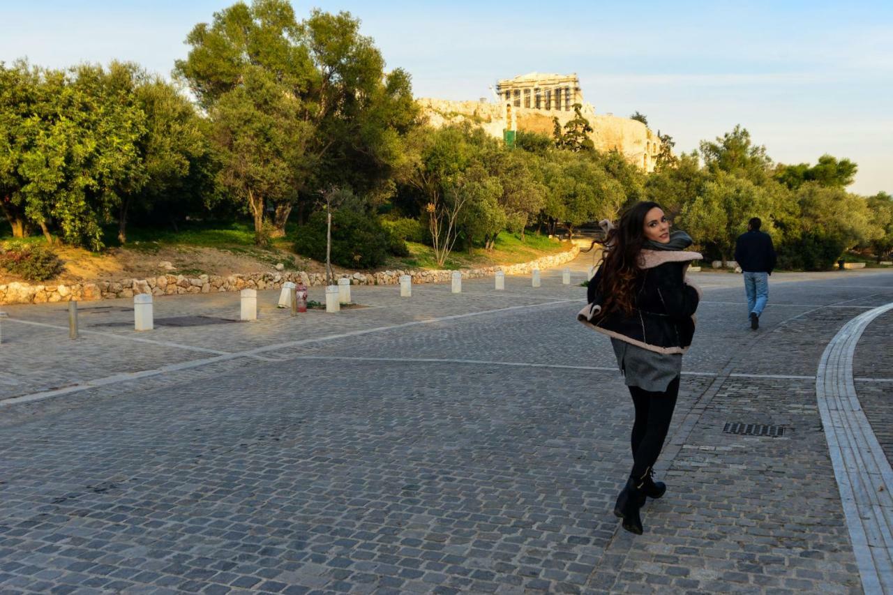 Appartamento Acropolis Area 5 Minutes To The Museum And Metro Atene Esterno foto