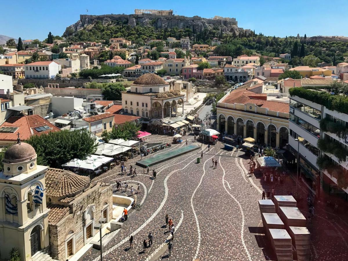Appartamento Acropolis Area 5 Minutes To The Museum And Metro Atene Esterno foto