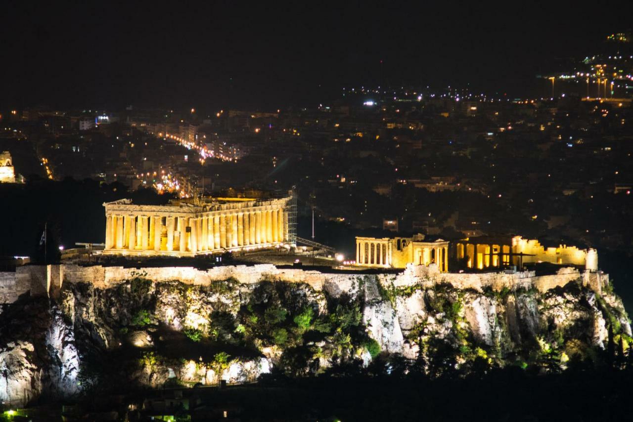 Appartamento Acropolis Area 5 Minutes To The Museum And Metro Atene Esterno foto
